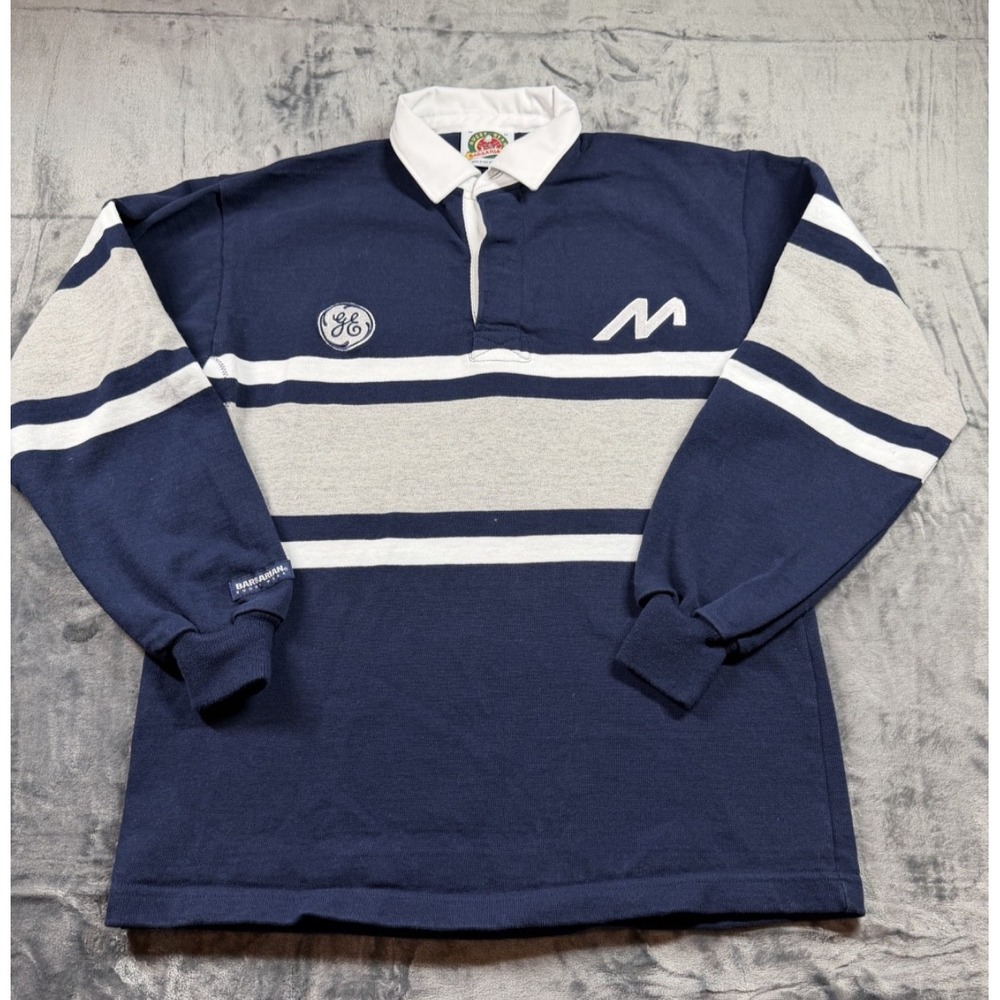 Barbarian Rugby Heavyweight Cotton Shirt Men M Made Canada GE